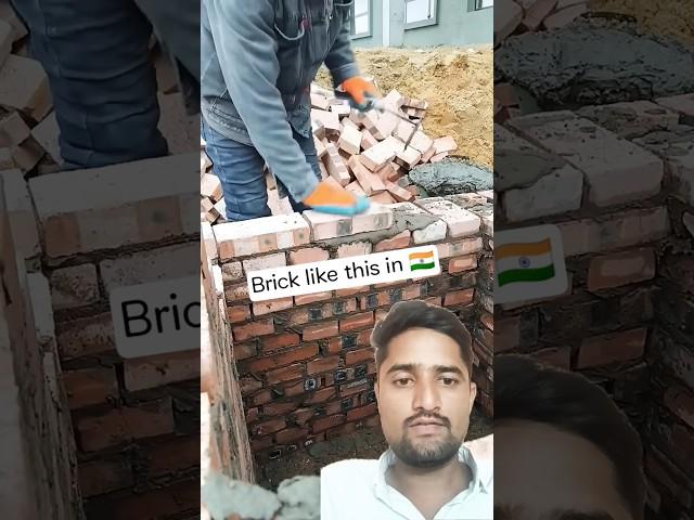Red brick laying  #brickwork #building #construction
