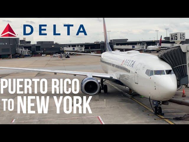 Puerto Rico to New York | Delta 737-900ER Economy | Trip Report