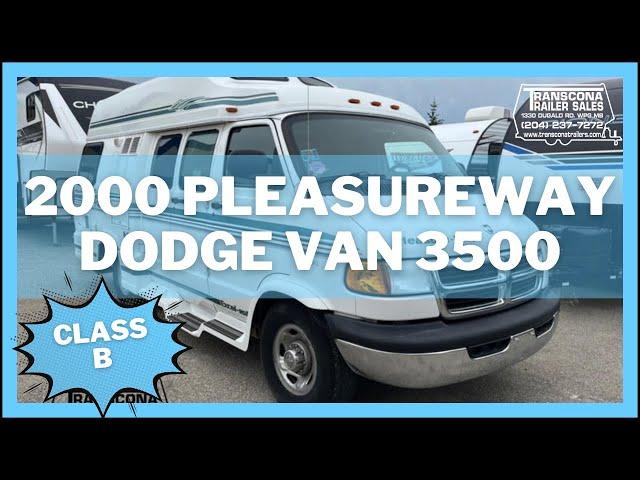 2000 Pleasure Way Ram Van 3500. Stock# 13299A