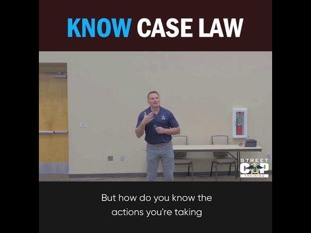 Know Case Law, your career depends on it #shorts