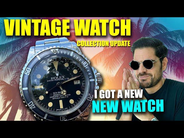 VINTAGE WATCH COLLECTION UPDATE!! - ROLEX 1665 GREAT WHITE!!