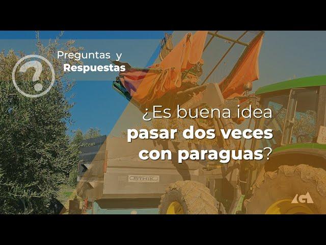 ¿Es buena idea pasar dos veces con paraguas?