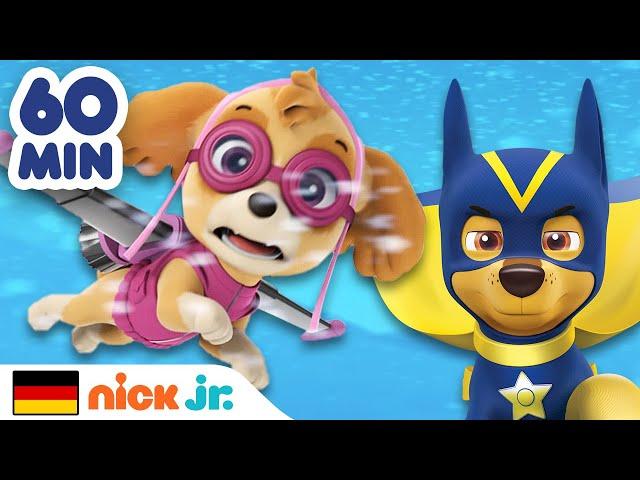 PAW Patrol | EINE STUNDE der mutigsten PAW-Patrol-Rettungen! | Nick Jr. Deutschland