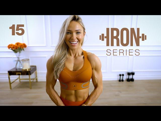 IRON Series 30 Min Shoulder Workout - Compound & Isolation | 15