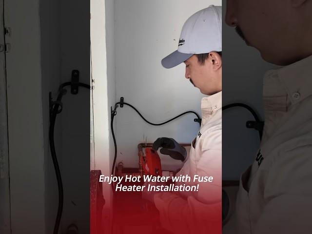 Enjoy Hot Water with Fuse Heater Installation! #plumber #plumbing #sanjose #california