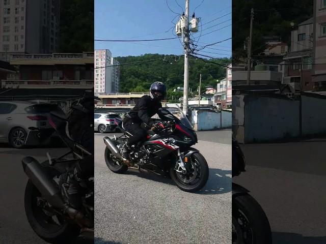 BMW S1000RR 미네랄 그레이 X 스천알알 폼미쳤다