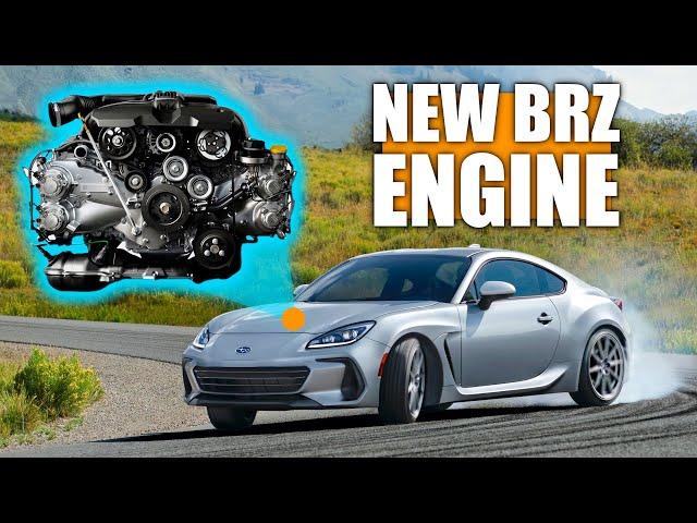 The 2022 Subaru BRZ Doesn't Need A Turbo - 2.4L Boxer Engine Explained