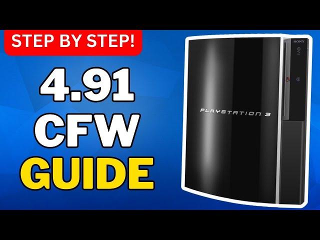 Updating From 4.90 HFW To 4.91 CFW On PS3! Step By Step Guide