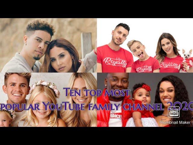 Ten Top family channel on youtube 2020| Ace family still leads