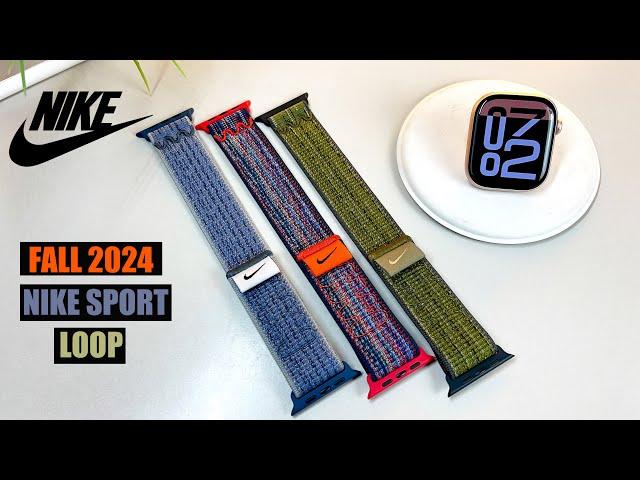 NEW 2024 Nike Sport Loop Bands for Apple Watch Series 10 / Ultra 2 (ALL COLORS) Review & [Hands-On]