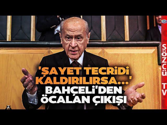 Devlet Bahçeli'den Tarihi Öcalan Çağrısı! Dinleyen Kulaklarına İnanamadı! Bahçeli Ne Dedi?