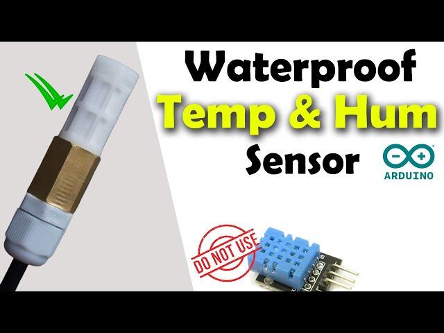 SHT20 Waterproof Temperature & Humidity Sensor with Arduino