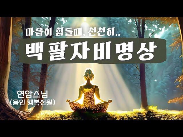 마음이 힘들 때 천천히 하는 108배 | 집에서 하는 백팔배 | 절명상 #백팔자비명상 #백팔배 #108배