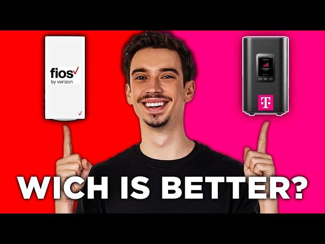 Verizon Fios vs T-Mobile Home Internet: Which is better? (2025)