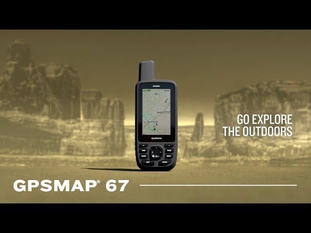 Garmin | GPSMAP 67 | Handheld GPS Navigator