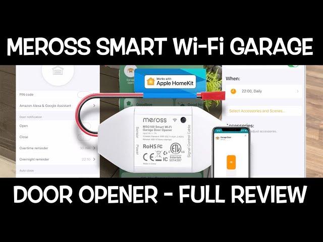 Meross Smart Garage Door Opener Review