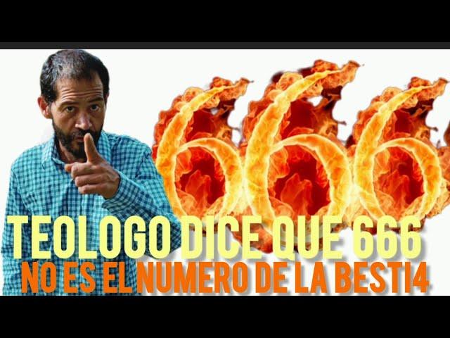 TEOLOGO DE MEDELLÍN HABLA DEL  666 Y DICE QUE NO ES EL NÚMERO DE LA BESTÍ4 #teólogo #dios #viral