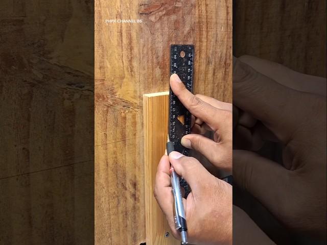 Wood working technique how to always get a perfect angle ideas and tips #skills #wood #woodcutting