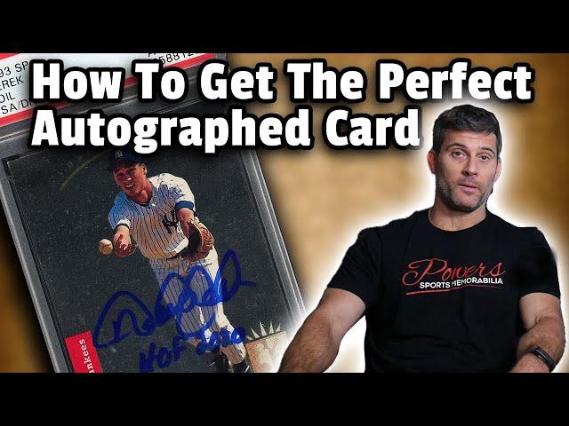 How to Get the PERFECT Autograph on Your Next Sports Card - 5 Tips To Make You a Pro | PSM