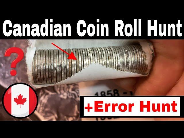 Canadian Coin Roll Hunting - Any Rare Coins Found?