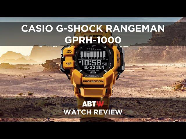 Casio G-Shock Rangeman GPR-H1000 Hybrid Smartwatch Review