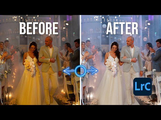 How to REMOVE extreme COLOR CAST in Adobe Lightroom - Easy 5 min fix