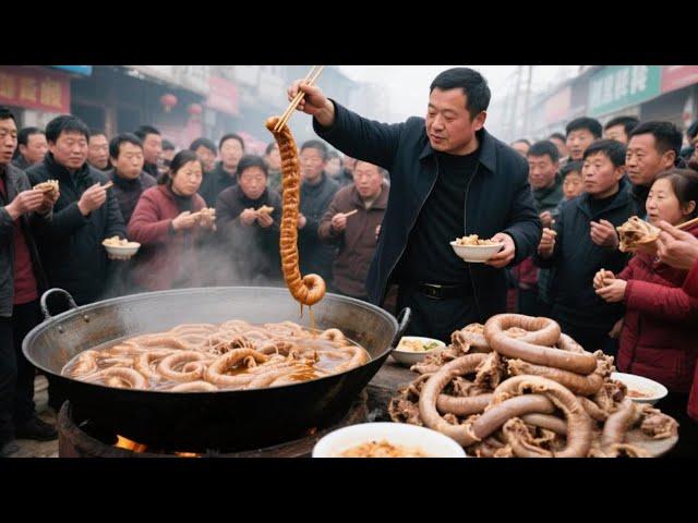 The dark breakfast cuisine in Henan  Yang Shuang Changang is at least 10 yuan without any condiment