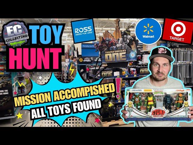 TOY HUNT: No longer stumped on the NEW ​⁠ TMNT & an awesome Ross find!!! #toyhunt #vlog #collection