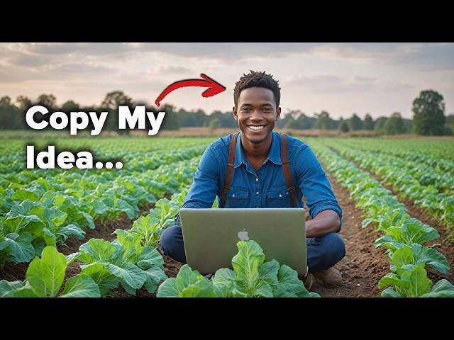 Vegetable Farming Making this 27yr Old Rich I Copy his "CLEVER" business idea