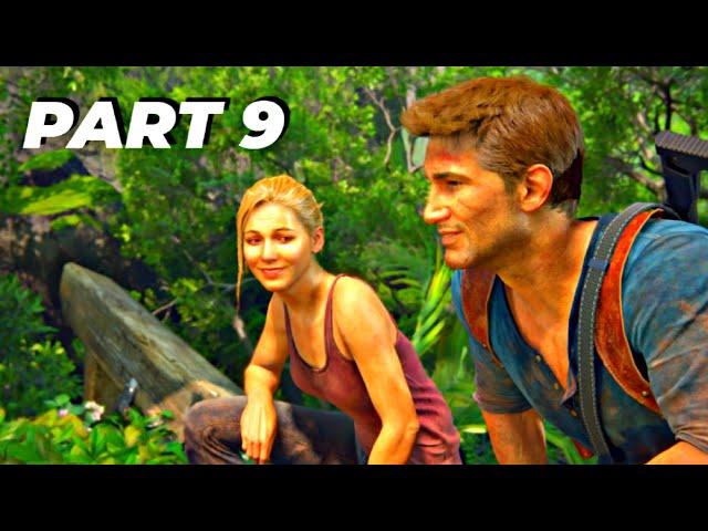 UNCHARTED 4: A Thief's End PS4 Gameplay Part 9 - NEW DEVON / AVERY'S DESCENT