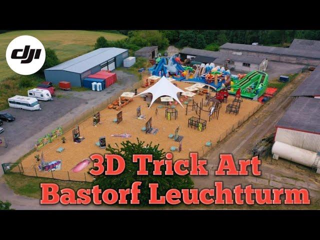 3D Trick Art Bastorf Leuchtturm 2022 | Masashi Hattori | Dji Mavic 2 Pro Drohne film