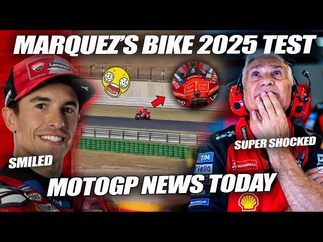 EVERYONE SHOCKED INSANE Marquez's 2025 Bike Test, Other Rider BIG SCARED, Jorge Martin SURPRISED