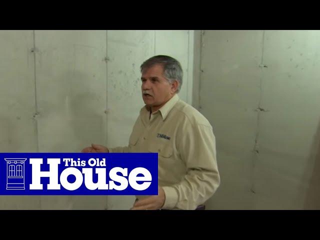 How to Frame Out Basement Walls | This Old House