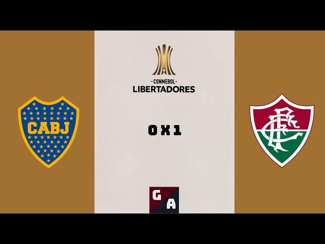 GOL BOCA JR 0 X 1 FLUMINENSE LIBERTADORES 2023 FINAL NARRAÇÃO.