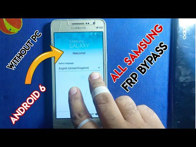 All Samsung Frp bypass Android 6.0 | Samsung Grand Prime plus G532/G531/G530 Google Account unlock |