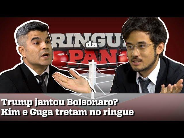 TRUMP jantando BOLSONARO? Kim Kataguiri e Guga Noblat tretam em discussão | RINGUE DA PAN #7