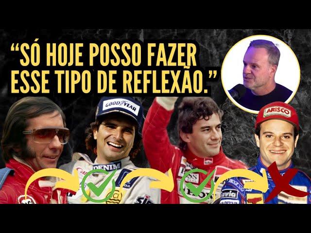 "Não existe época errada." - Rubens Barrichello