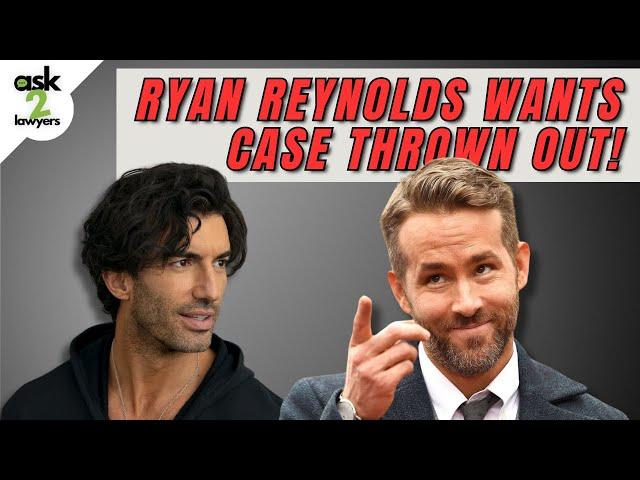 Ryan Reynolds Wants Case Thrown Out! New Motion to Dismiss Lawsuit with Justin Baldoni