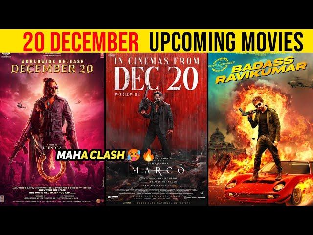 Top 10,20 December 2024 Upcoming Movies In (Hindi)| 20 December Releases,Upcoming Bollywood & South