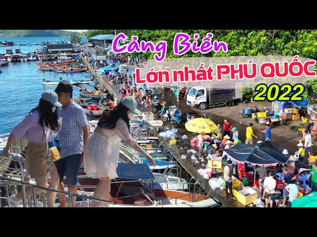 Khám phá Cảng Biển Lớn Nhất Phú Quốc - 1 bên du lịch, 1 bên cảng cá