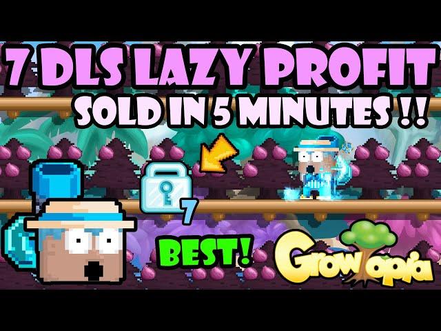 BEST LAZY MASS IN GROWTOPIA!! SOLD IN 5 MINUTES! | GrowTopia Profit 2023