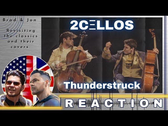 GEN X FIRST TIME HEARING | 2CELLOS | Thunderstruck -OMV (ACDC Cover) | REACTION