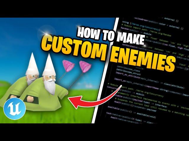 Make CUSTOM ENEMIES In UEFN Easy 2024