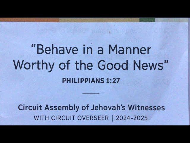 JW Circuit Assembly #mar2025 #afternoon #christiandoctrine #ministersofgod #seminar