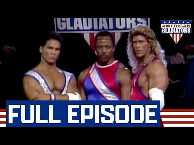 Gladiator Nitro Gets Knocked Out! | American Gladiators | Full Episode | S01E01