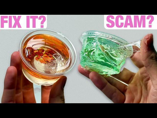 Fixing The Cheapest Slimes I Could Find | Slime Makeovers