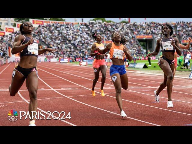 Shericka Jackson STUNNED by American upstart in Oslo 200m shocker | NBC Sports