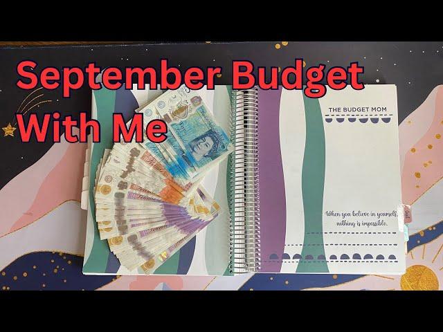 Budget With Me September 2024 | 5 Week Month | With a Noisy Dog  #budgeting #cashstuffing #saving