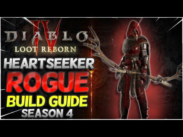 Heartseeker Rogue Build Guide Diablo 4 Season 4!