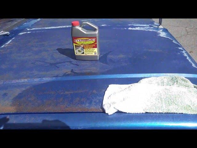 Evapo Rust On Car Paint Review